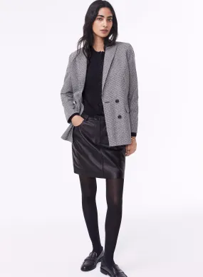 Solange Leather Skirt 